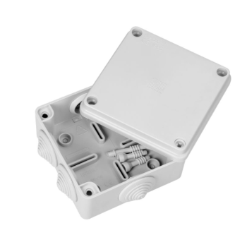 PUSZKA HERMETYCZNA 100x100x50 ORNO OR-JB-13823/6/G 6 DŁAWIKÓW IP65